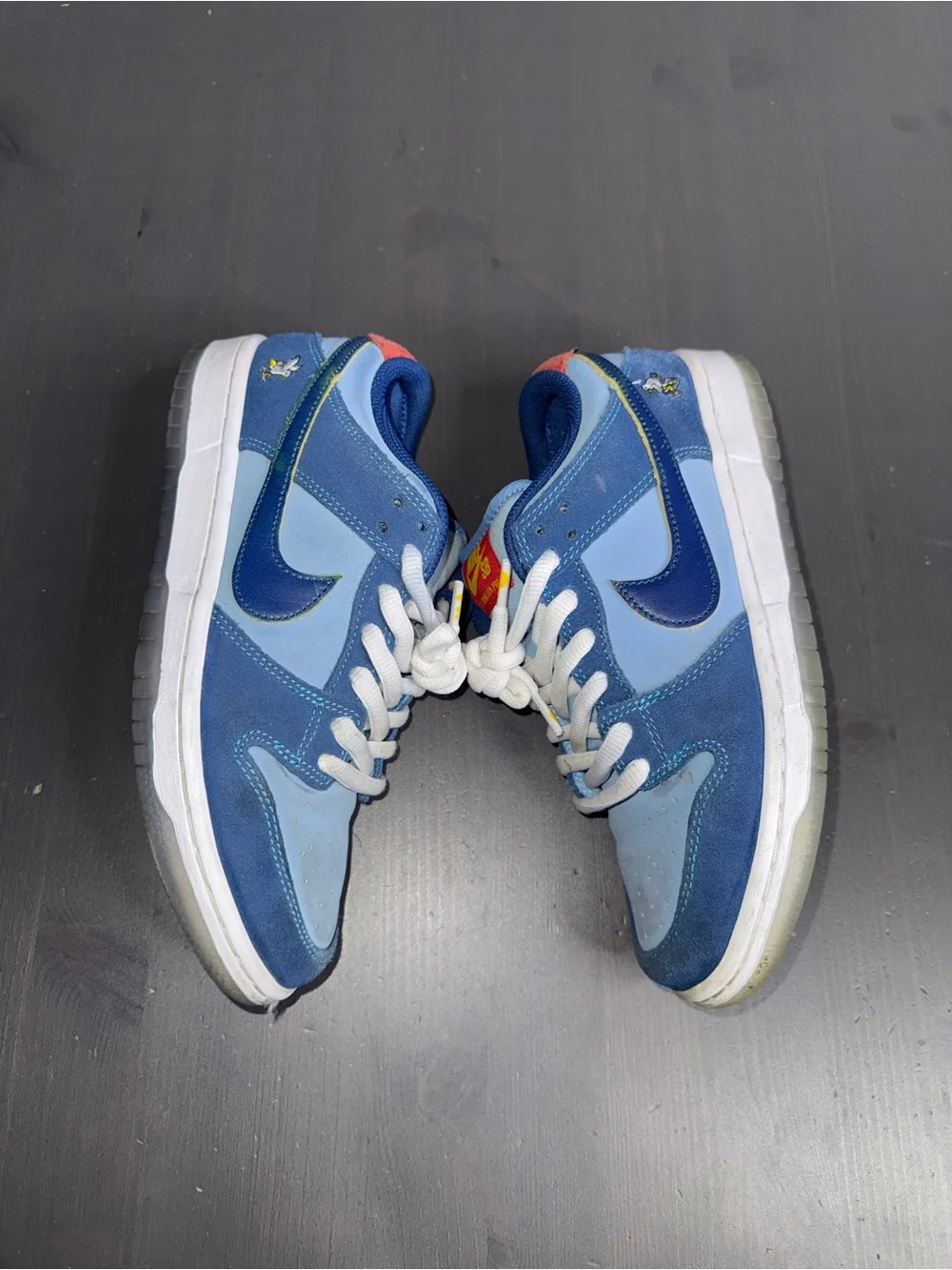 Nike SB Dunk Low Pro “Why So Sad?” Coastal Blue Skate Shoes Sneakers